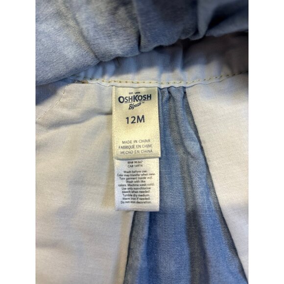 Oshkosh Overall Dress / Jumper (12 Mon) - Picture 6 of 6